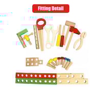 أدوات النجار الصغير - لتعليم صنع الخشبيات