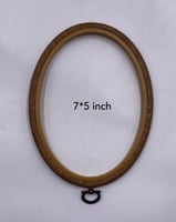 طارات خشبيه بيضاوي