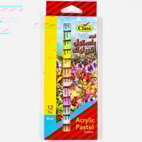 الوان اكريلك باستيل 12 لون 6 ml