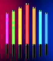 عصا انبوب اضاءة متعدد الالوان RGB