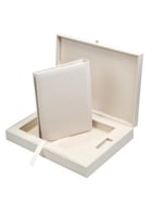 البوم حراري مع صندوق A4 بدون حشوة لون بيج