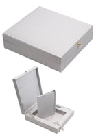 البوم حراري مع صندوق A5 بدون حشوة لون رمادي