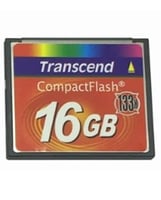 ذاكرة CF/Transcend 16GB