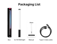 عصا انبوب اضاءة متعدد الالوان RGB