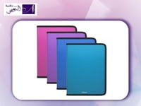 حقيبة أوراق ملون بسحاب Zip folder for notebooks Er...
