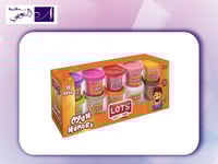 مجموعة عجين اللعب من 10 ألوان صغيرة الحجم مصنوعة م...