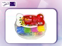 صلصال 12 لون عادي (150 غرام) + 9 ادوات تشكيل Funbo...