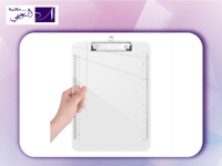 لوحة تثبيت الأوراق والملاحظات شفاف - CLIPBOARD CLE...