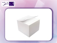 ورق ملاحظات paper cube col/wht bdr428