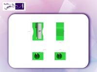 براية بلاستيك صغيرة Plastic sharpener ErichKrause