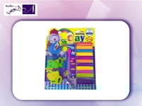 كرت صلصال CLAY SET NEON W/TOOLS LOTUS