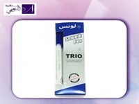 علبة أقلام جاف لوتس تريو من 10 اقلام زرقاء 1.0mm