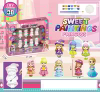 لعبة تلوين – 3D DIY – 8 مجسمات خيول ويونيكورن مع أ...