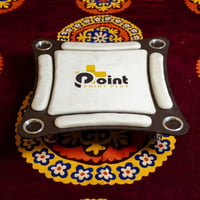 طاولة بلوت منحنية أرضية لون بيج_Curved Ground Blot...