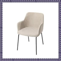 كرسي قماش لون بيج_ Fabric Chair - BEIGE