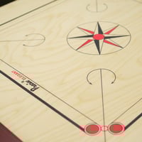 طاولة كيرم Champion 20MM Rosy