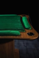 طاولة بلوت الملكية الأصلية بلاك أديشن لون أخضر