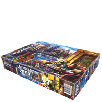 لعبة تركيب الصورة مدينة ليلية، بروكلين، لغز 2000 ق...