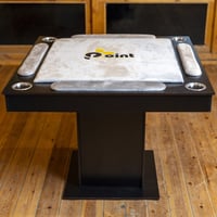 طاولة بلوت كبيرة لون رصاصي