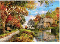 لعبة تركيب الصورة الخريف 1000قطعة