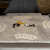 طاولة بلوت كبيرة لون رصاصي