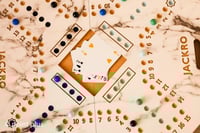 لعبة جاكارو 4 لاعبين الأصلية لون رخامي VIPمن بوينت...