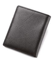 محفظة جلد رجالي أسود من بيوينتي