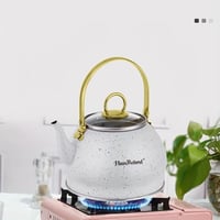 إبريق رخامي أبيض أنيق ستانلس ستيل 1 لتر – موديل HR...