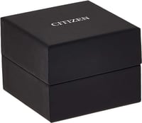 ساعة بمينا ابيض وسوار ستانلس ستيل للنساء من سيتيزن...