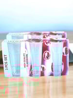 طقم اكواب للعصير مجموعة زجاجية من 3 قطع ،من WDA