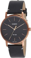 ساعة للرجال من كاسيو MTP-E171RL-1EVDF، اسود