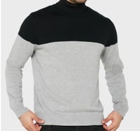 تي شيرت بنمط كتل الالوان للرجال من سفنتي فايف size...