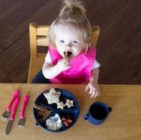 طبق التعلم من جرين سبراوتس، كحلي، سيليكون