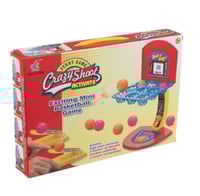 طقم لعبة كرة سلة صغيرة متينة وخفيفة الوزن بتصميم ش...