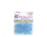 دبابيس للاطفال باللون الأزرق Pk40