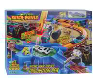 مجموعة بناء حلبة سباق سيارة مع تقنية تغيير الألوان...