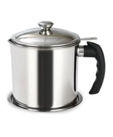 حاوية تخزين الزيت بشبكة دقيقة فضية 17.00 × 14.50 1...