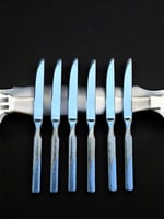 طقم ملاعق سكاكين من الفولاذ المقاوم للصدأ مكون من...