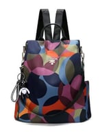 حقيبة ظهر كاجوال مطبوعة للنساء متعدد الألوان