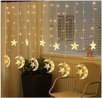 شريط اضاءة مكون من 138 مصباح LED للتعليق بديكورات...