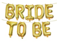 "طقم بالونات زينة للحفلات بتصميم عبارة "عروس الغد"...