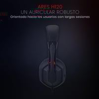 سماعة راس للالعاب اريس H120 سلكية فوق الاذن مع ميك...