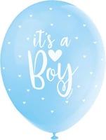 بالونات مقاس 12 انش بعبارة "It's A Boy"، مجموعة من...