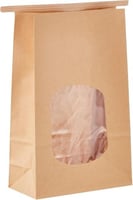 اكياس حفظ طعام بطرف قابل للاغلاق ونافذة شفافة من ه...