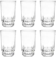 رويال فورد طقم اكواب 6 قطع، 15 مل، شفاف، زجاج