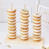 حامل دونات بديل كعكة الزفاف من جينجر راي