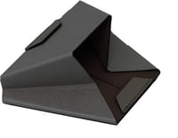 محفظة طويلة تمر بالجسم - لون ازرق