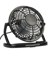 مروحة مكتب صغيرة محمولة LLZ70403722 أسود