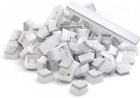 اغطية مفاتيح اورا بتصميم بودينغV1باللون الابيض من...