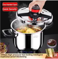 طنجرة ضغط منزلية عملية متعددة الوظائف من الستانلس...
